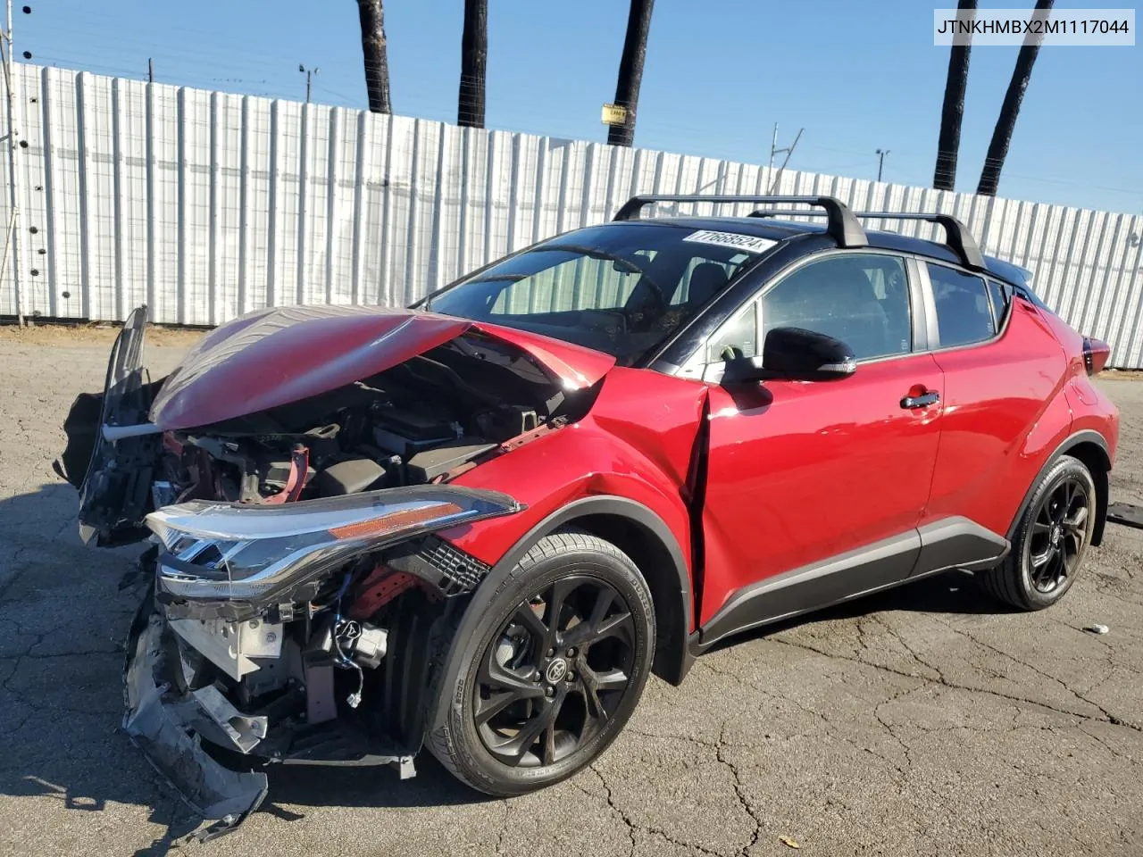 JTNKHMBX2M1117044 2021 Toyota C-Hr Xle