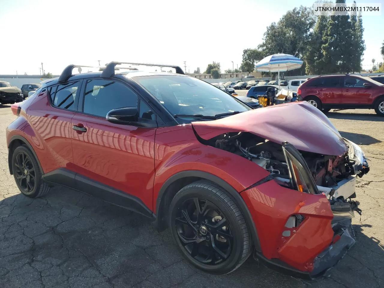 2021 Toyota C-Hr Xle VIN: JTNKHMBX2M1117044 Lot: 77668524