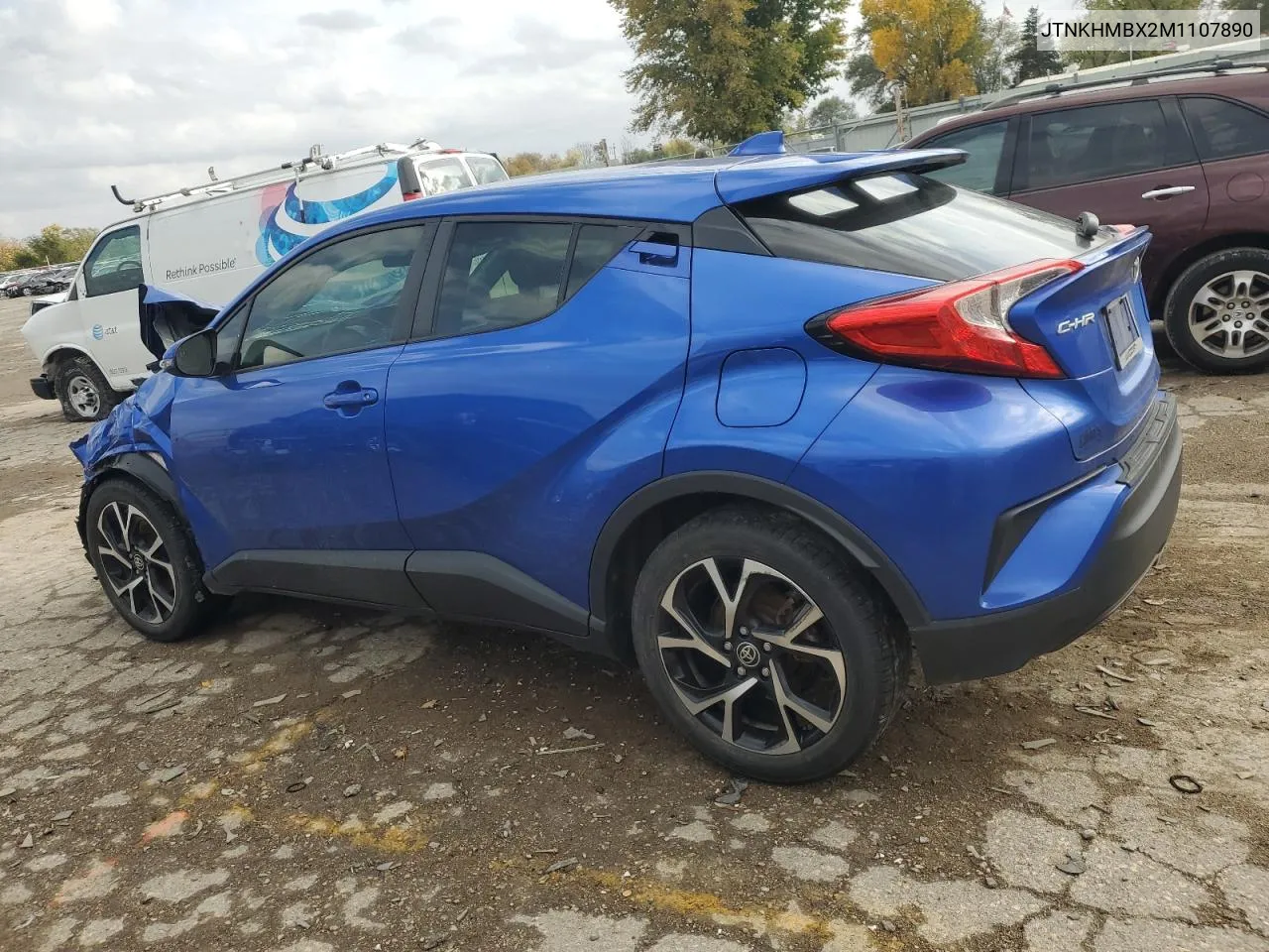 2021 Toyota C-Hr Xle VIN: JTNKHMBX2M1107890 Lot: 77992554