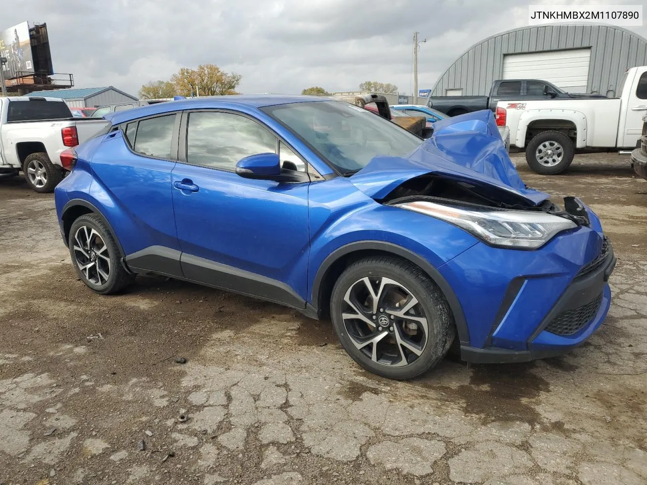 2021 Toyota C-Hr Xle VIN: JTNKHMBX2M1107890 Lot: 77992554