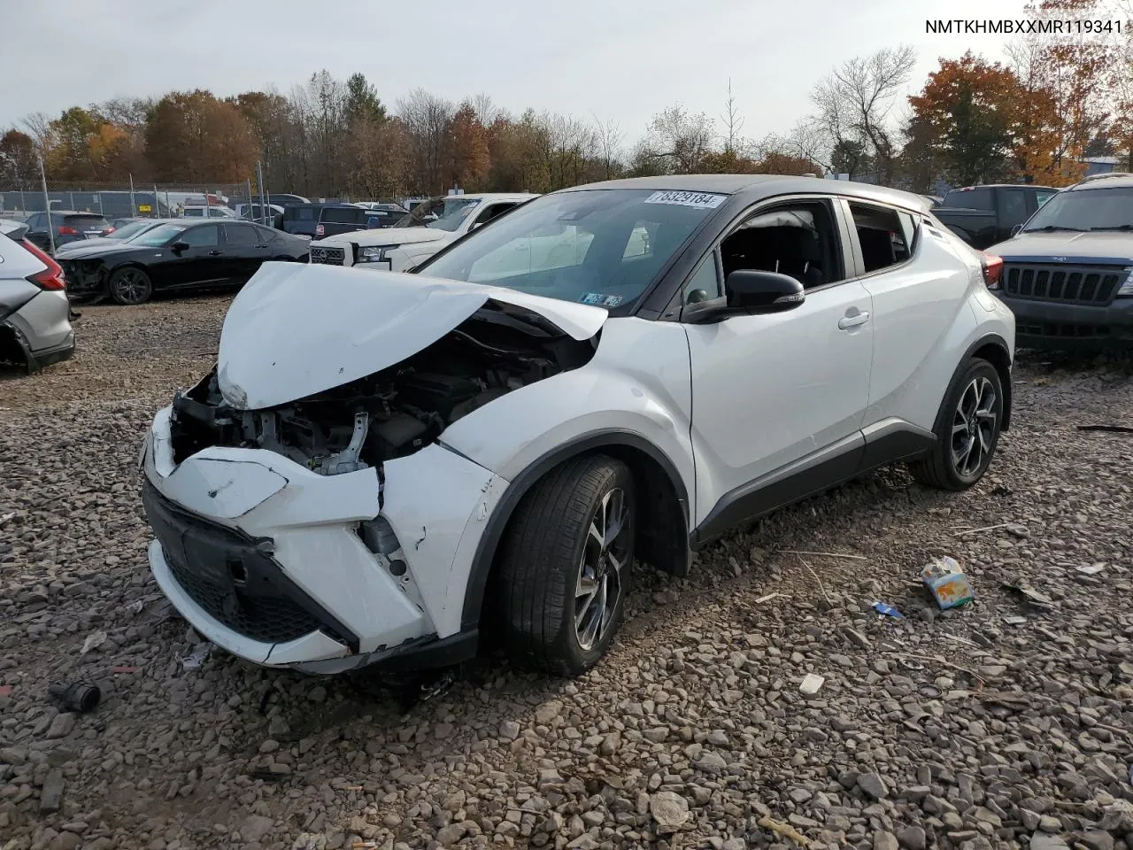 NMTKHMBXXMR119341 2021 Toyota C-Hr Xle