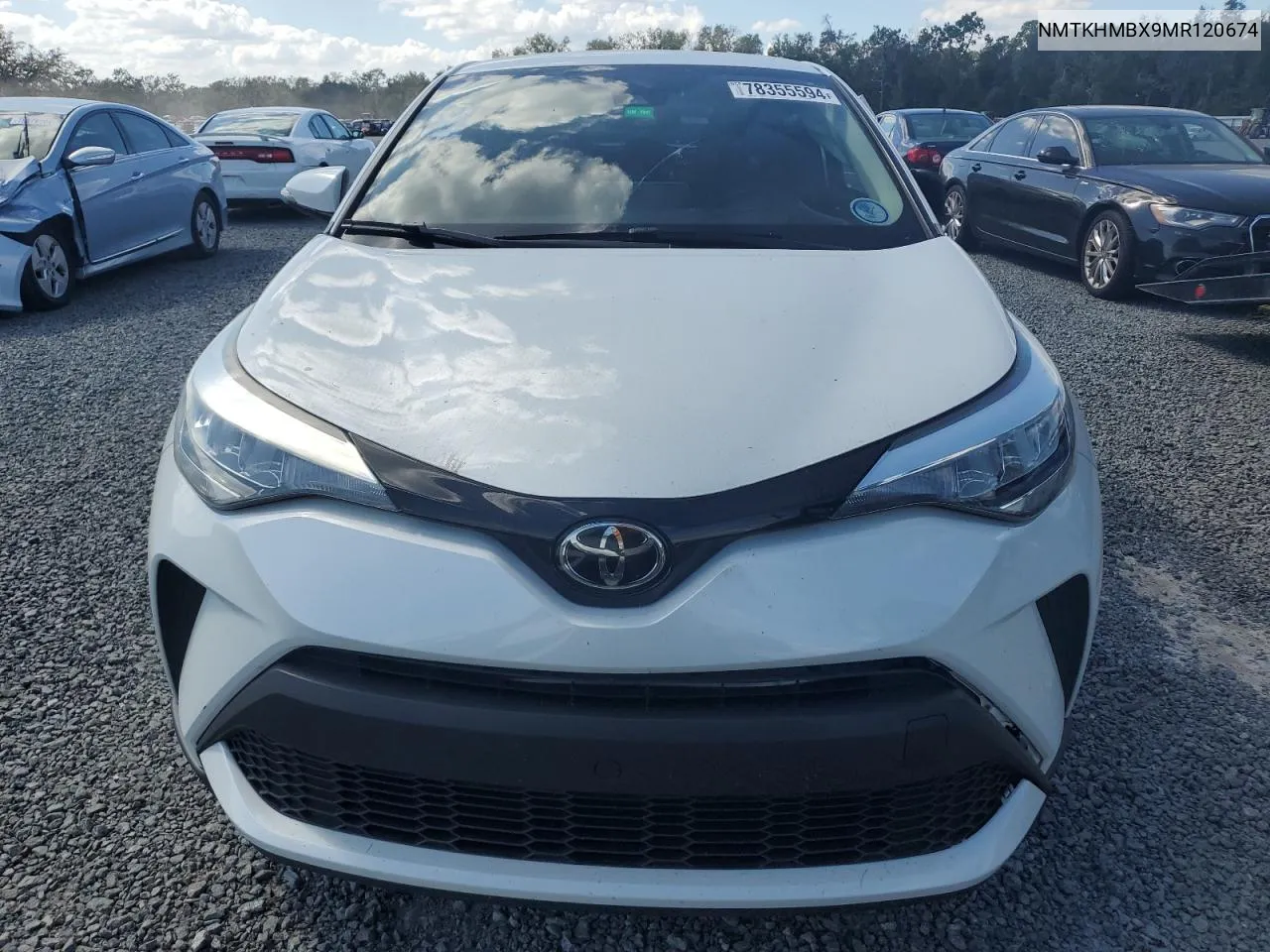 2021 Toyota C-Hr Xle VIN: NMTKHMBX9MR120674 Lot: 78355594