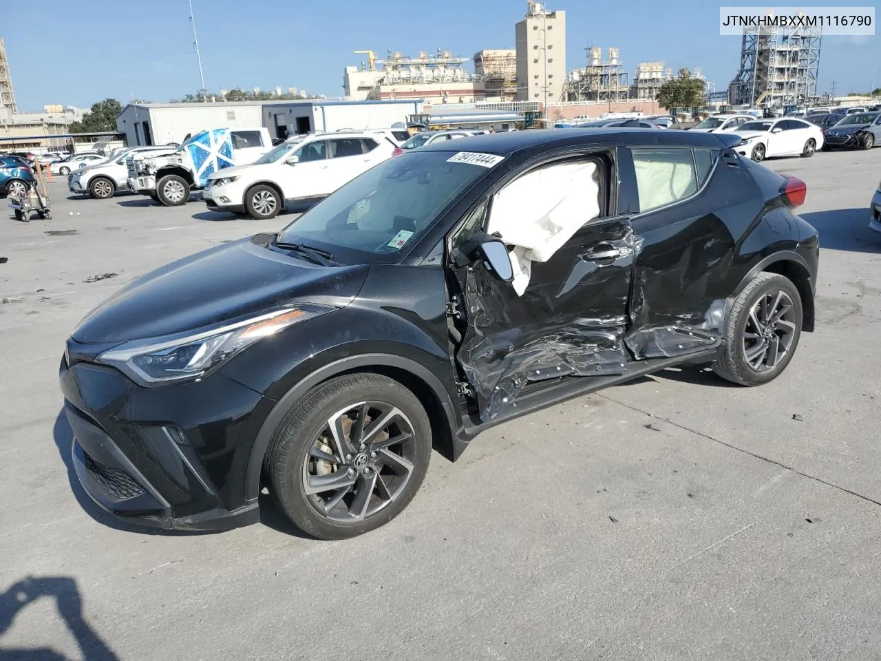 2021 Toyota C-Hr Xle VIN: JTNKHMBXXM1116790 Lot: 78417444