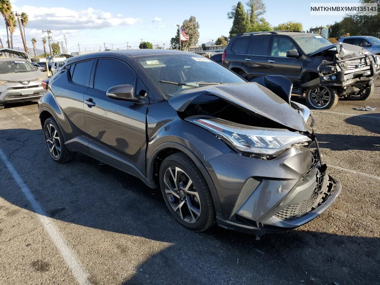 2021 Toyota C-Hr Xle VIN: NMTKHMBX9MR135143 Lot: 78423794