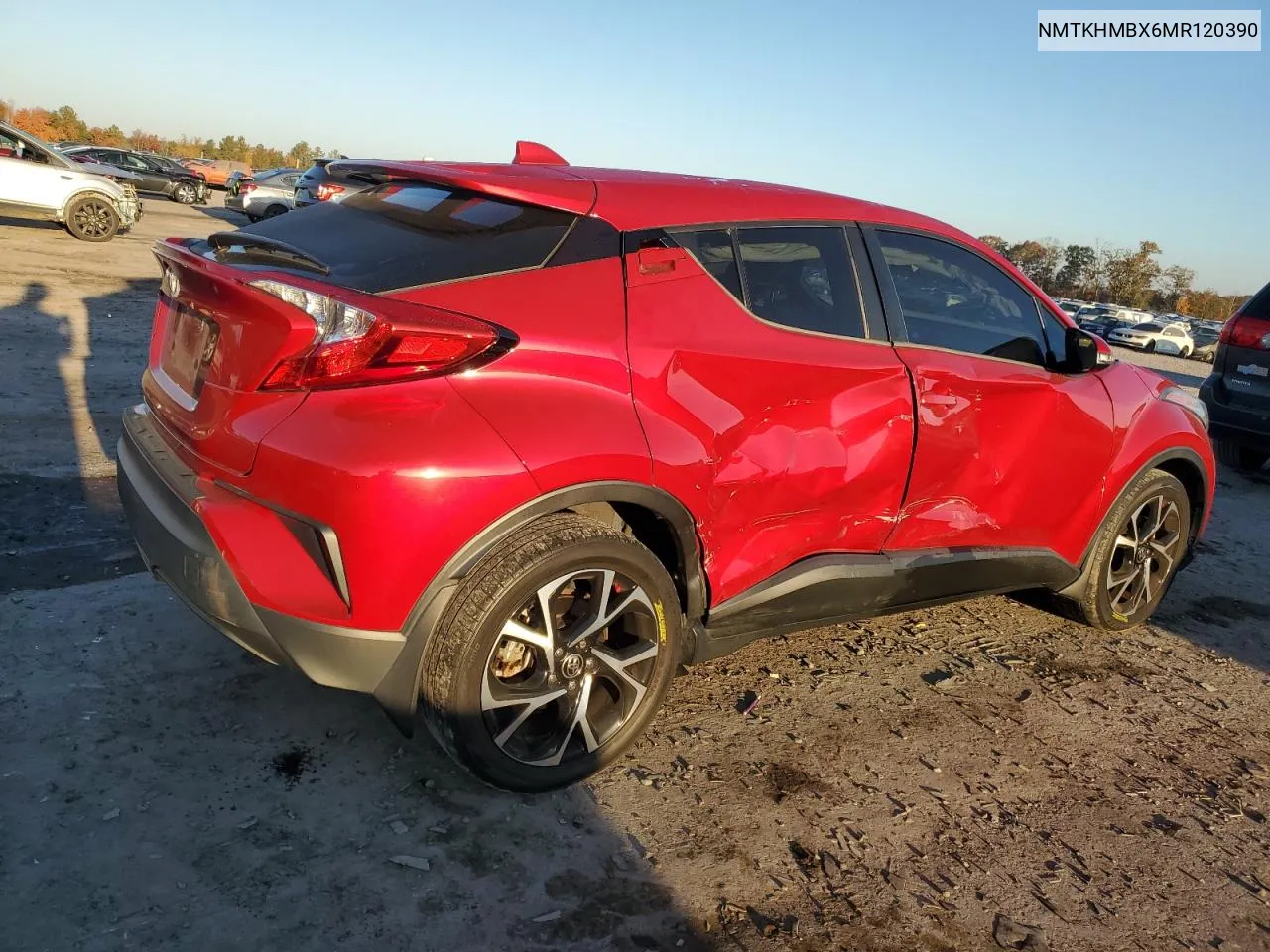 2021 Toyota C-Hr Xle VIN: NMTKHMBX6MR120390 Lot: 78595884