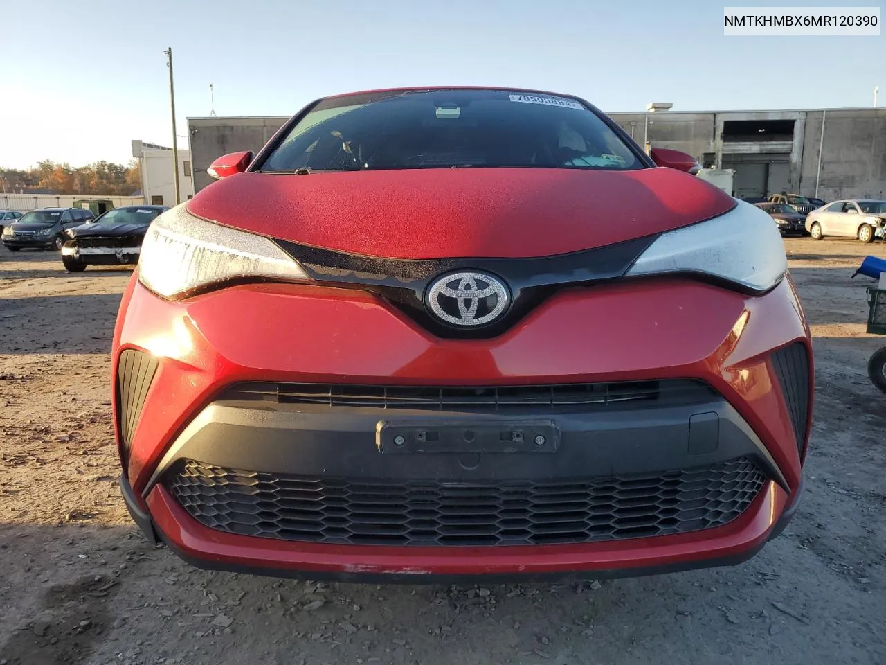 2021 Toyota C-Hr Xle VIN: NMTKHMBX6MR120390 Lot: 78595884