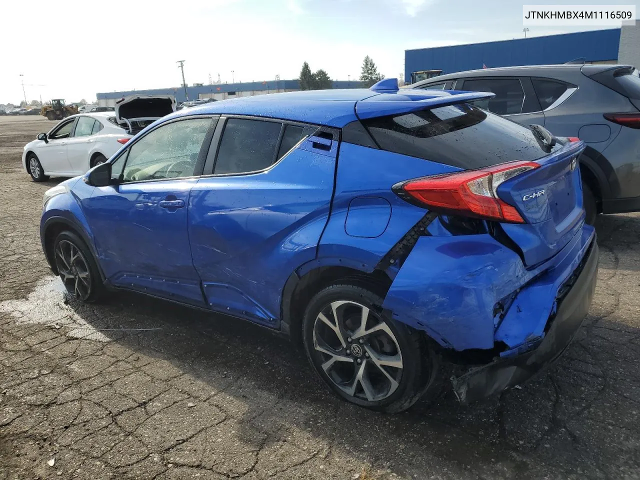 2021 Toyota C-Hr Xle VIN: JTNKHMBX4M1116509 Lot: 78688694