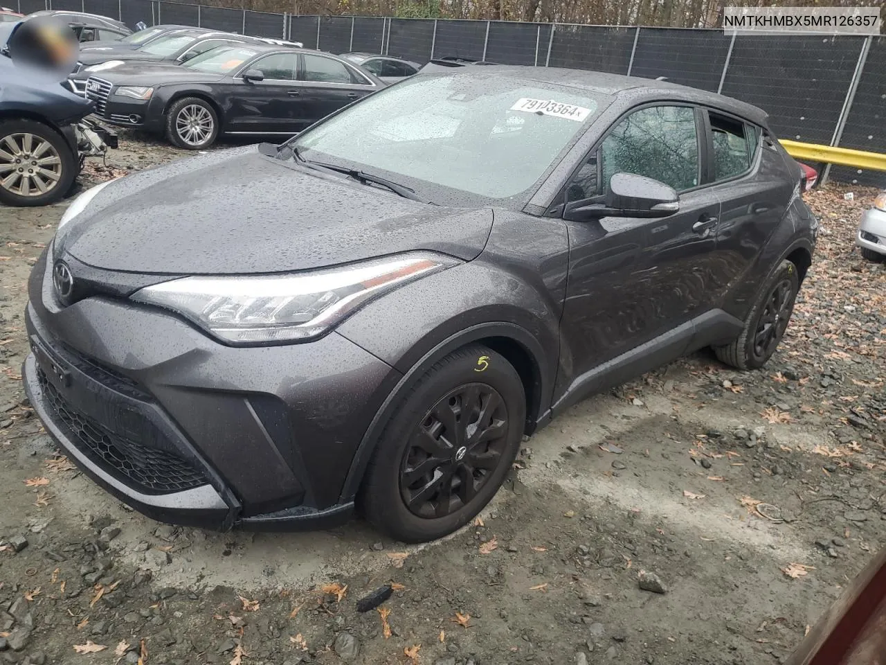 2021 Toyota C-Hr Xle VIN: NMTKHMBX5MR126357 Lot: 79680664