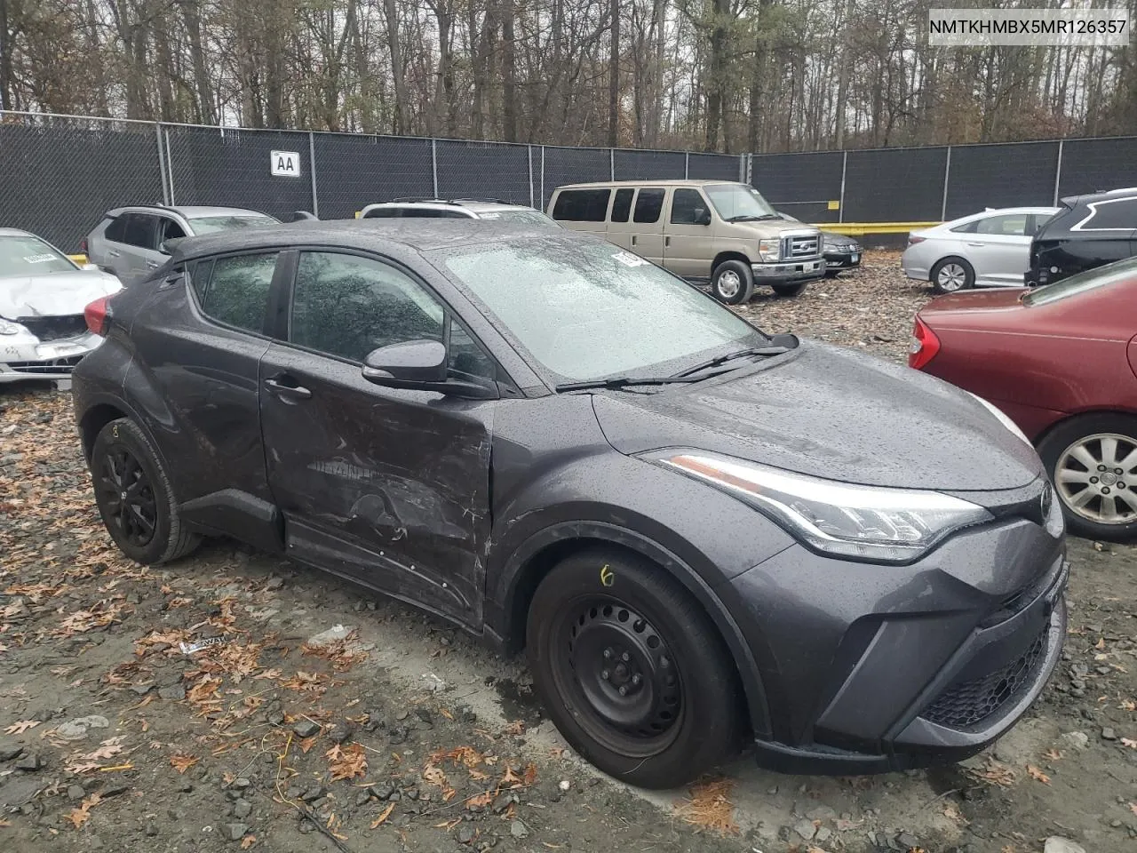 2021 Toyota C-Hr Xle VIN: NMTKHMBX5MR126357 Lot: 79680664