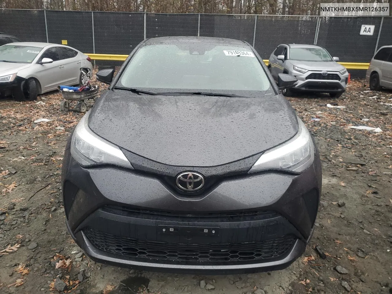 2021 Toyota C-Hr Xle VIN: NMTKHMBX5MR126357 Lot: 79680664