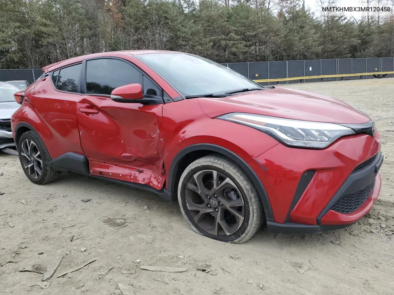 2021 Toyota C-Hr Xle VIN: NMTKHMBX3MR120458 Lot: 80789474