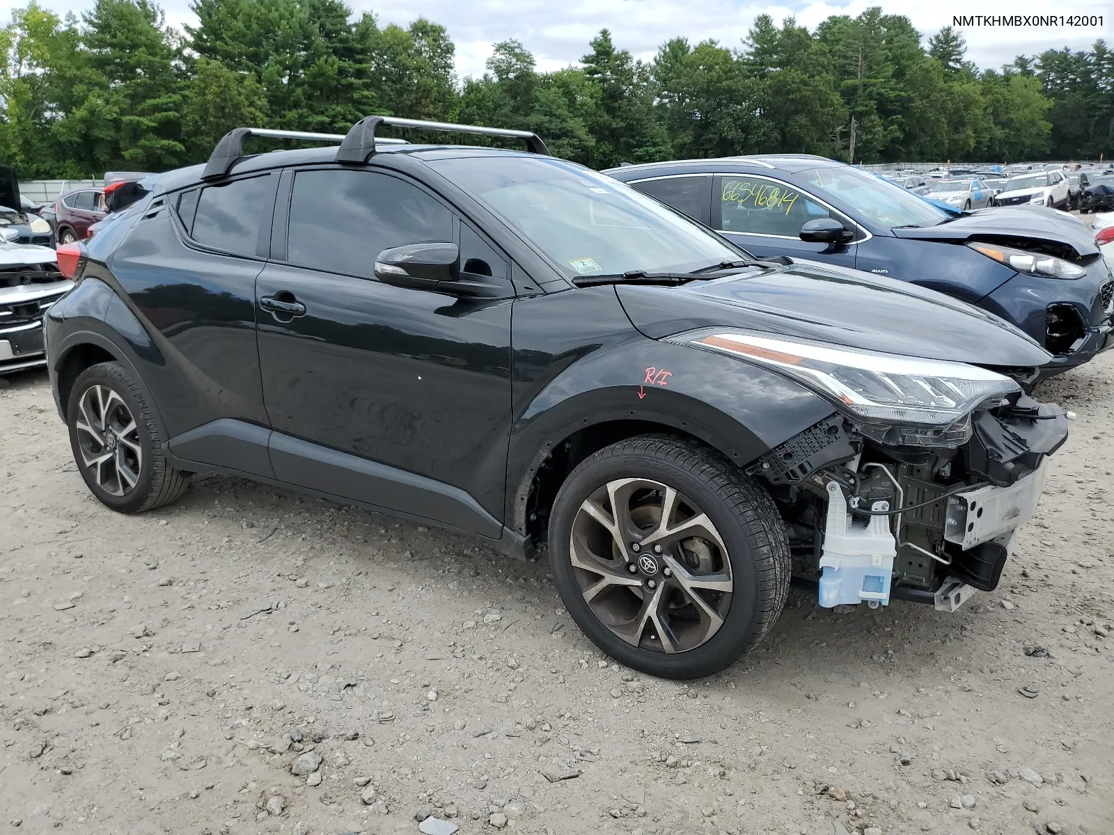 2022 Toyota C-Hr Xle VIN: NMTKHMBX0NR142001 Lot: 65945074