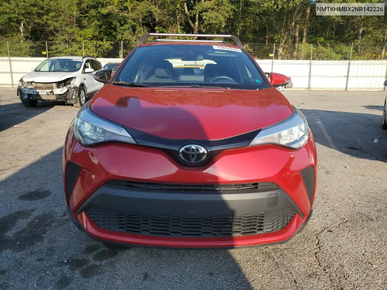 2022 Toyota C-Hr Xle VIN: NMTKHMBX2NR142226 Lot: 73852244