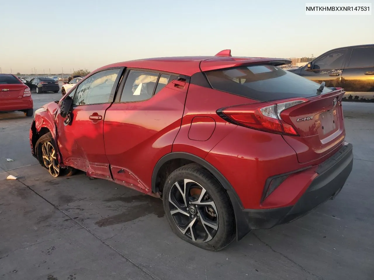 2022 Toyota C-Hr Xle VIN: NMTKHMBXXNR147531 Lot: 77456364