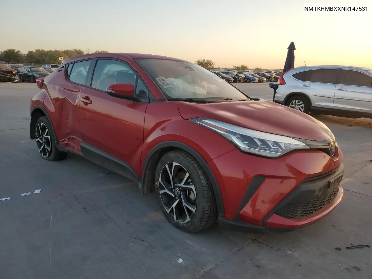 2022 Toyota C-Hr Xle VIN: NMTKHMBXXNR147531 Lot: 77456364