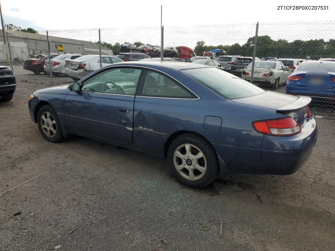 1999 Toyota Camry Solara Se VIN: 2T1CF28P0XC207531 Lot: 63361164