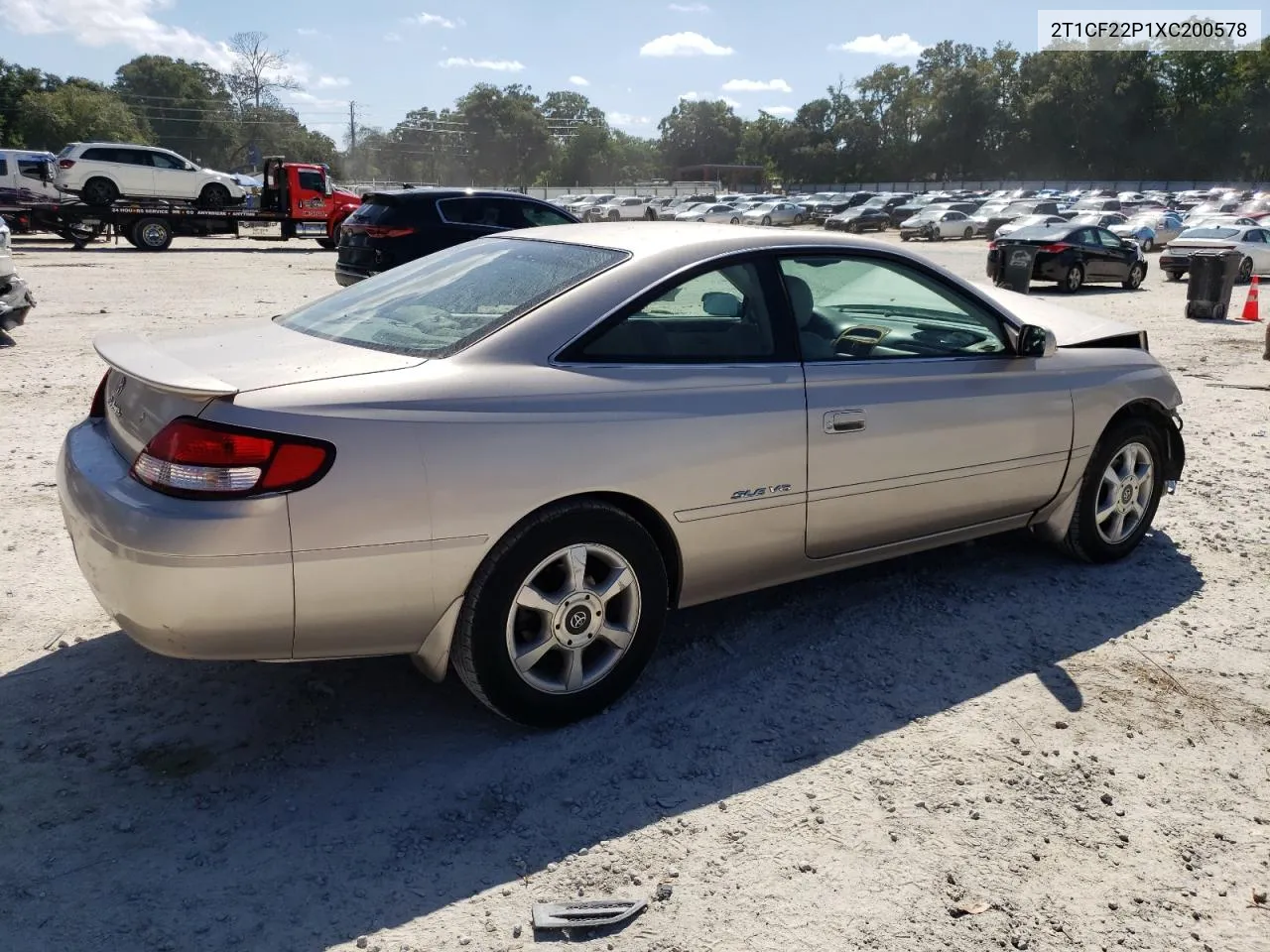 1999 Toyota Camry Solara Se VIN: 2T1CF22P1XC200578 Lot: 72521594