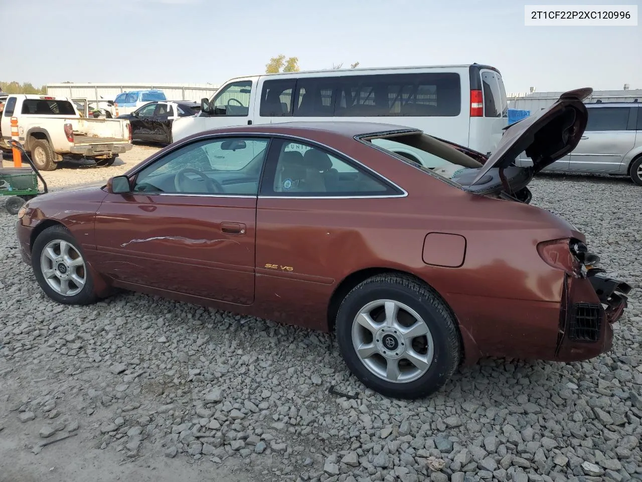 1999 Toyota Camry Solara Se VIN: 2T1CF22P2XC120996 Lot: 72567974