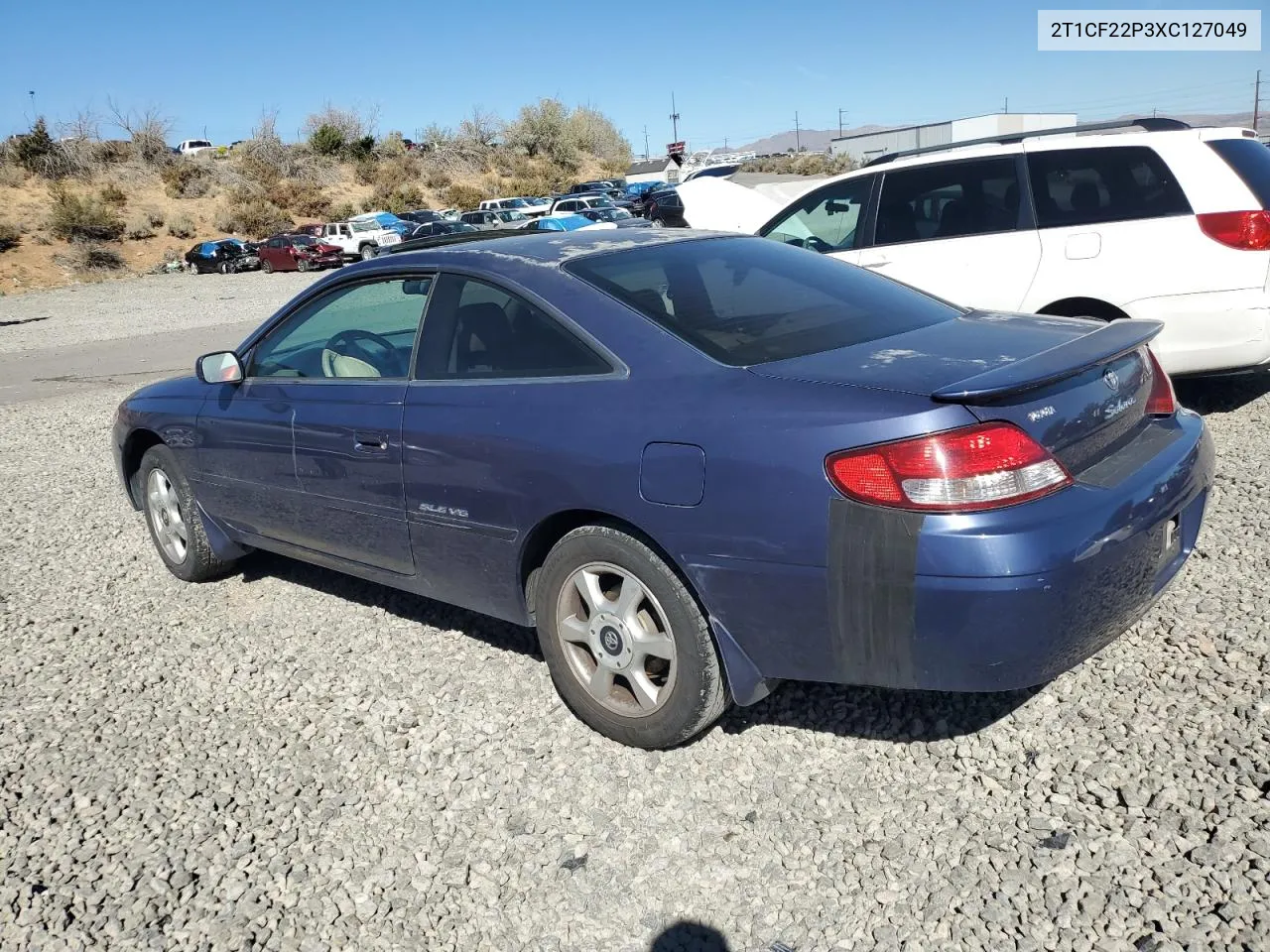 1999 Toyota Camry Solara Se VIN: 2T1CF22P3XC127049 Lot: 72990984