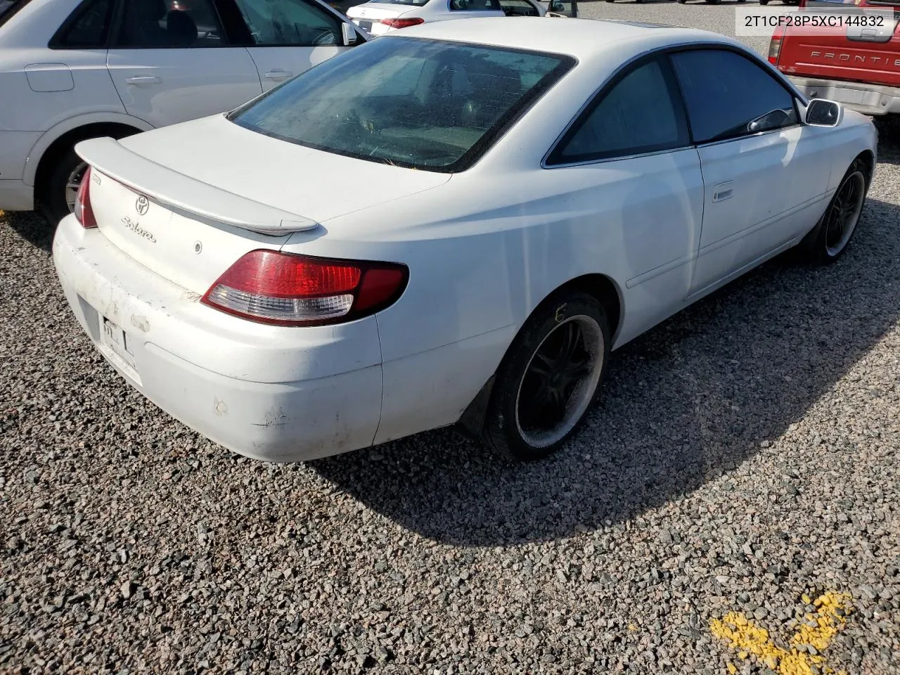 1999 Toyota Camry Solara Se VIN: 2T1CF28P5XC144832 Lot: 73842684