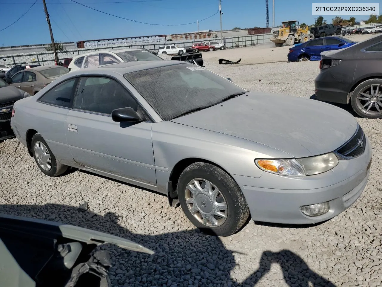 1999 Toyota Camry Solara Se VIN: 2T1CG22P9XC236340 Lot: 75383194