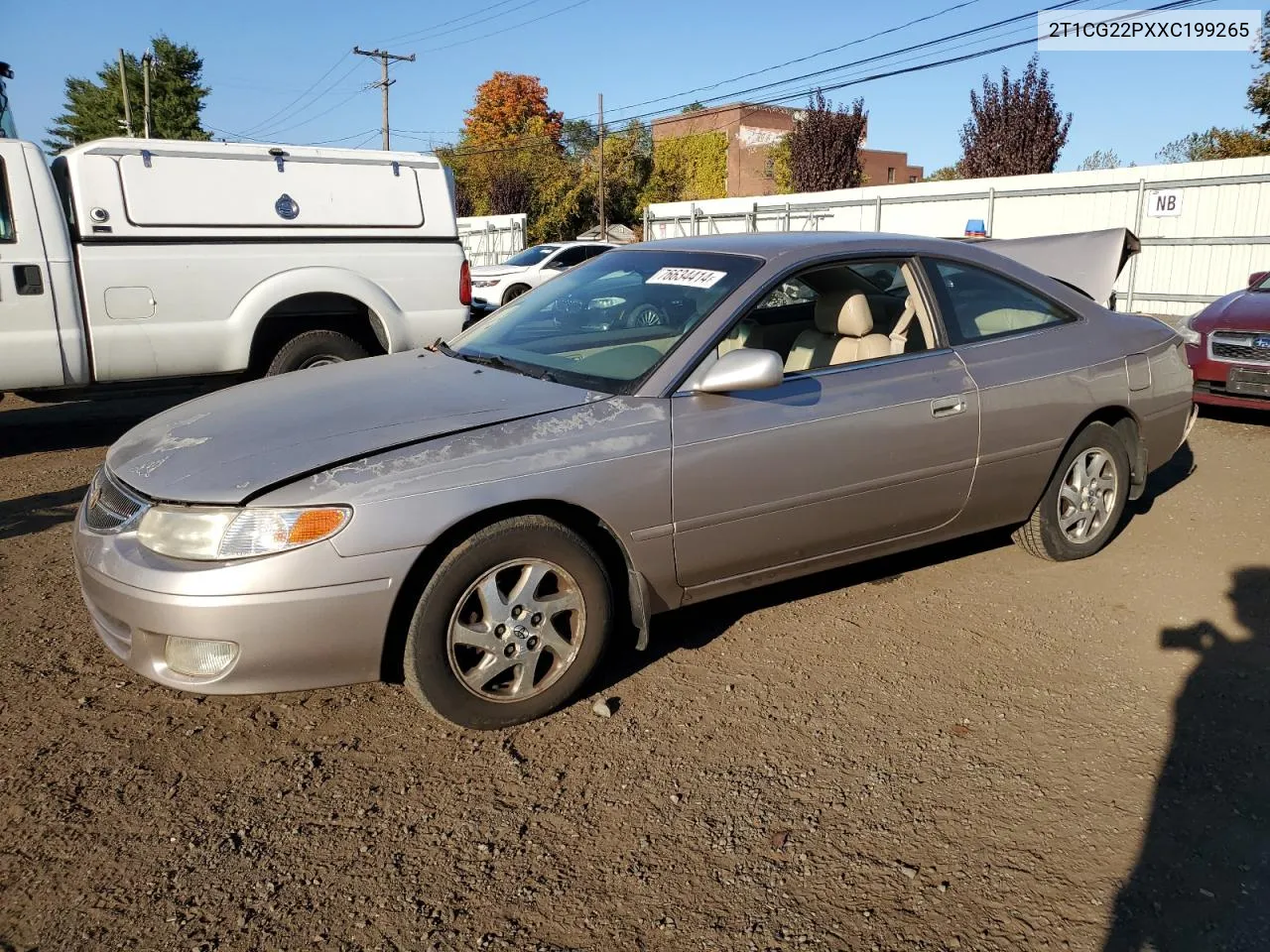 1999 Toyota Camry Solara Se VIN: 2T1CG22PXXC199265 Lot: 76634414