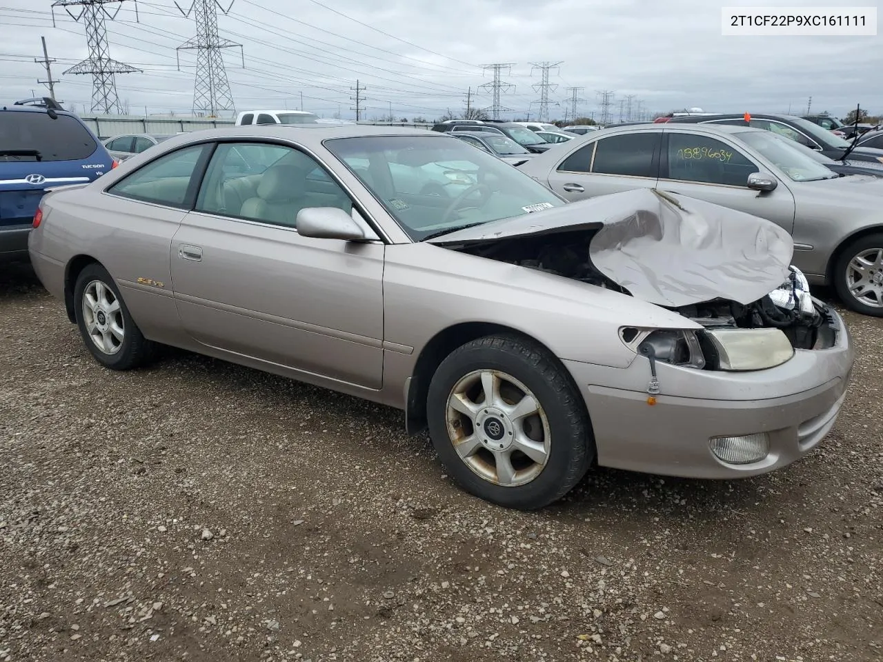 1999 Toyota Camry Solara Se VIN: 2T1CF22P9XC161111 Lot: 79227864