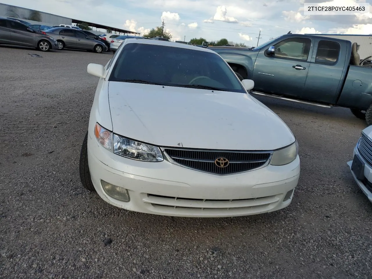 2000 Toyota Camry Solara Se VIN: 2T1CF28P0YC405463 Lot: 67098234