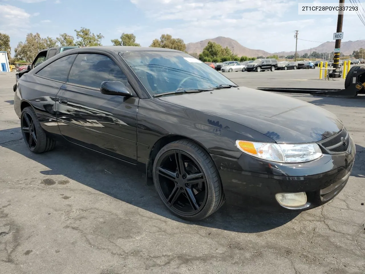 2000 Toyota Camry Solara Se VIN: 2T1CF28P0YC337293 Lot: 70659044