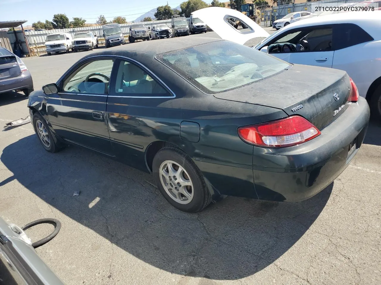 2000 Toyota Camry Solara Se VIN: 2T1CG22P0YC379078 Lot: 70682414