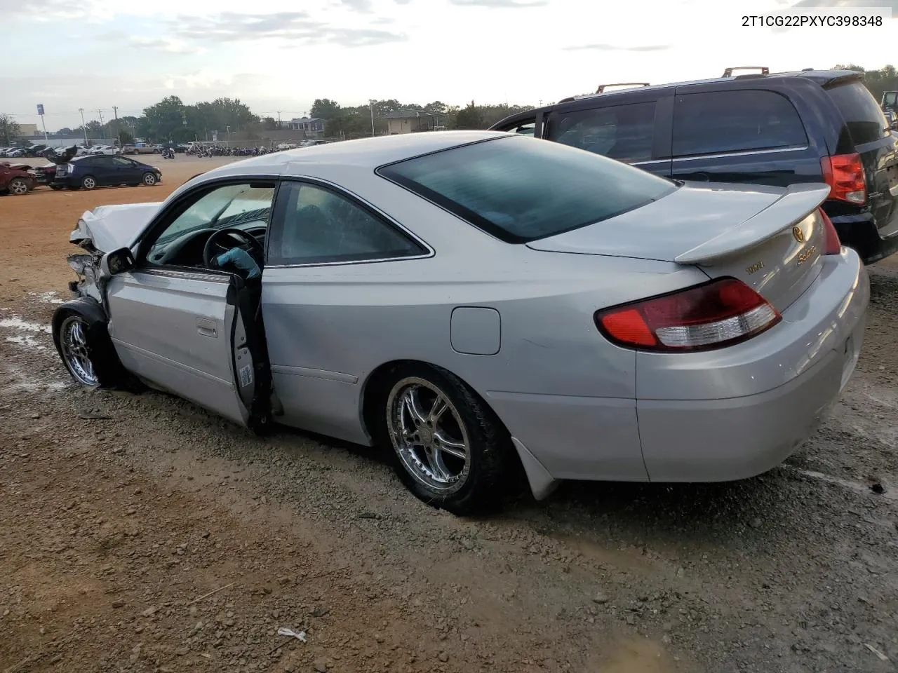 2000 Toyota Camry Solara Se VIN: 2T1CG22PXYC398348 Lot: 74207024