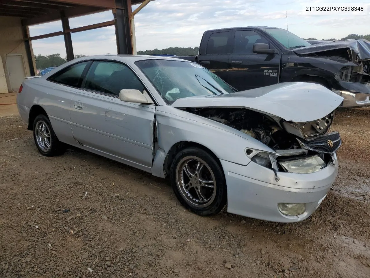 2000 Toyota Camry Solara Se VIN: 2T1CG22PXYC398348 Lot: 74207024