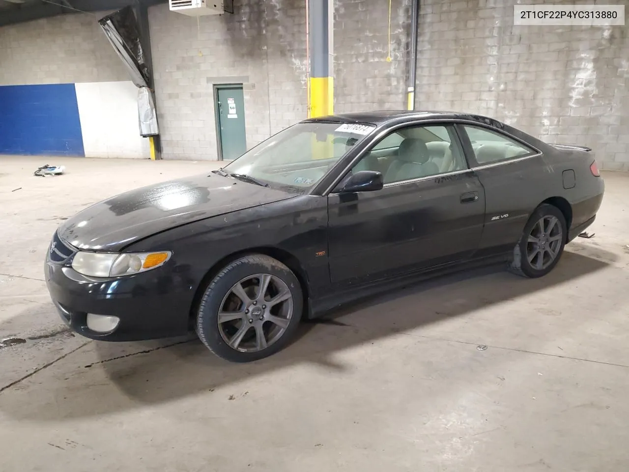 2000 Toyota Camry Solara Se VIN: 2T1CF22P4YC313880 Lot: 75016874