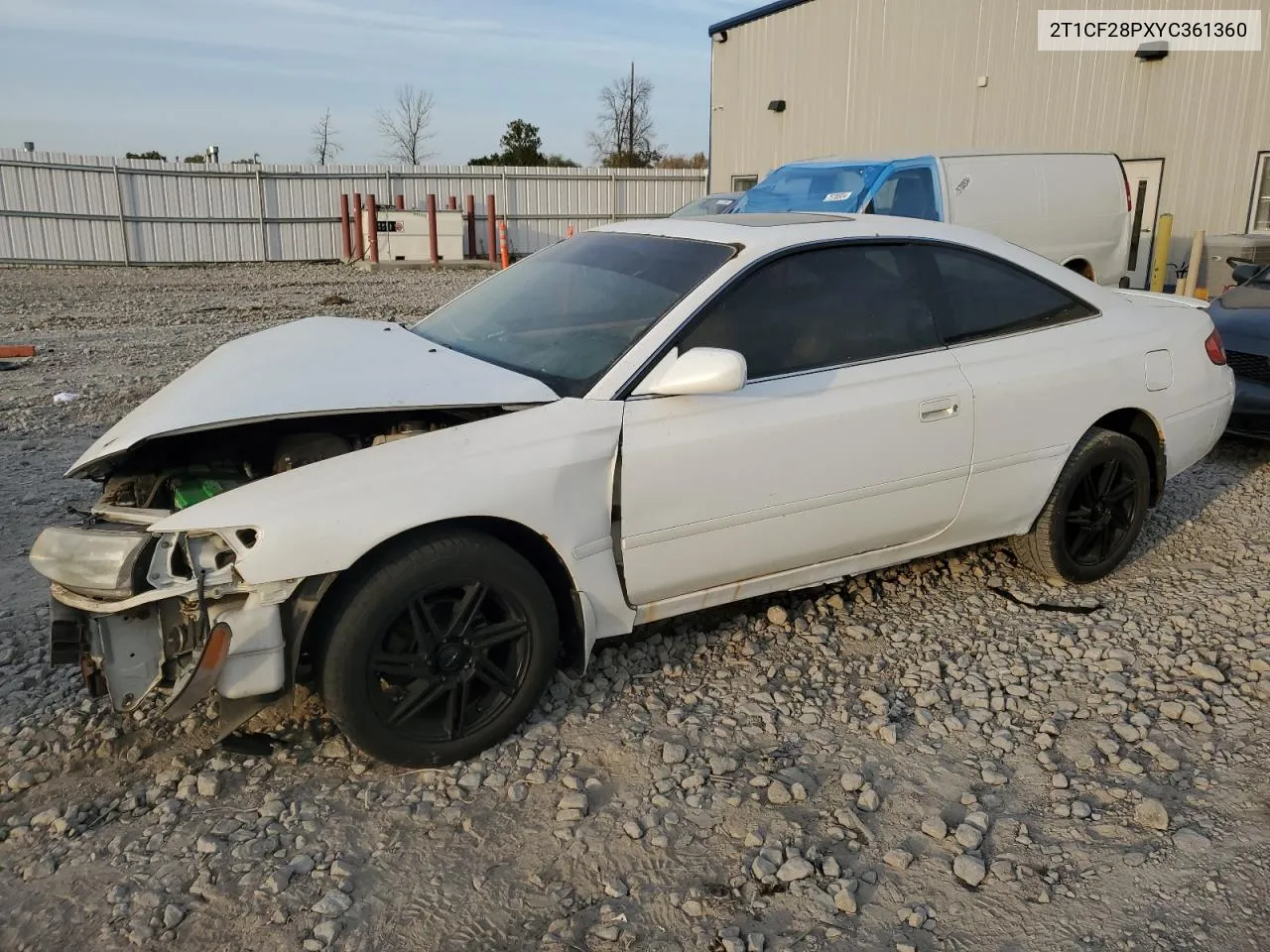 2000 Toyota Camry Solara Se VIN: 2T1CF28PXYC361360 Lot: 75816864