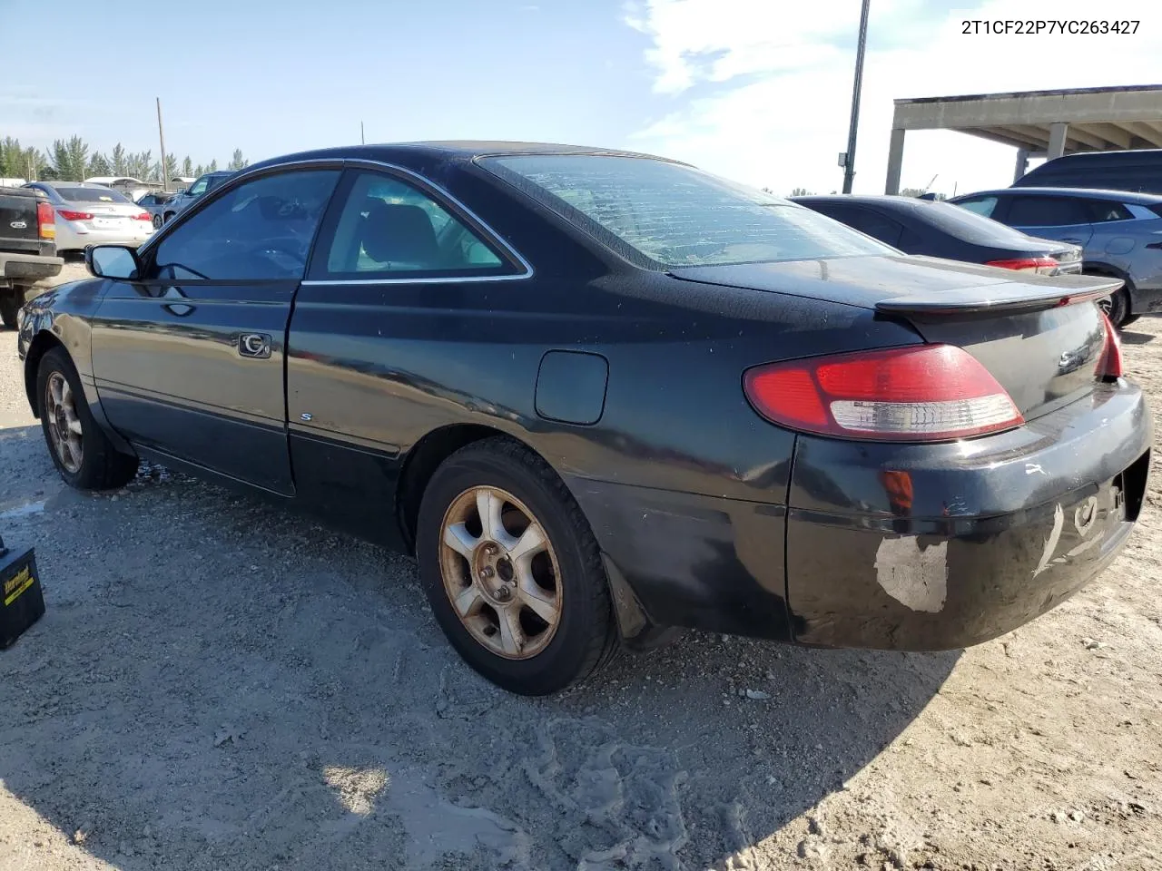 2000 Toyota Camry Solara Se VIN: 2T1CF22P7YC263427 Lot: 76457634