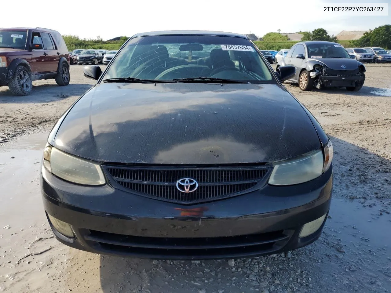 2000 Toyota Camry Solara Se VIN: 2T1CF22P7YC263427 Lot: 76457634