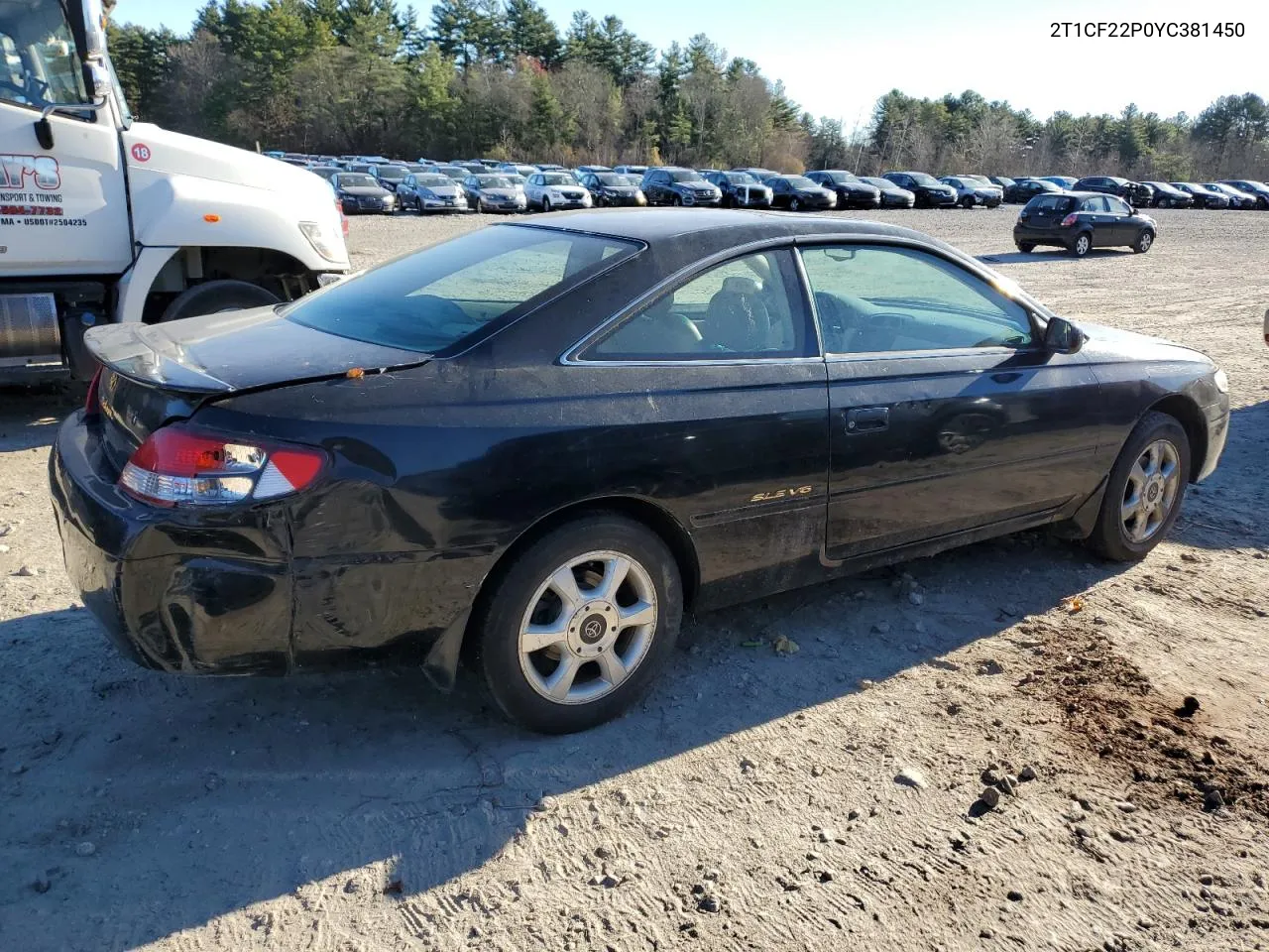 2000 Toyota Camry Solara Se VIN: 2T1CF22P0YC381450 Lot: 79340064