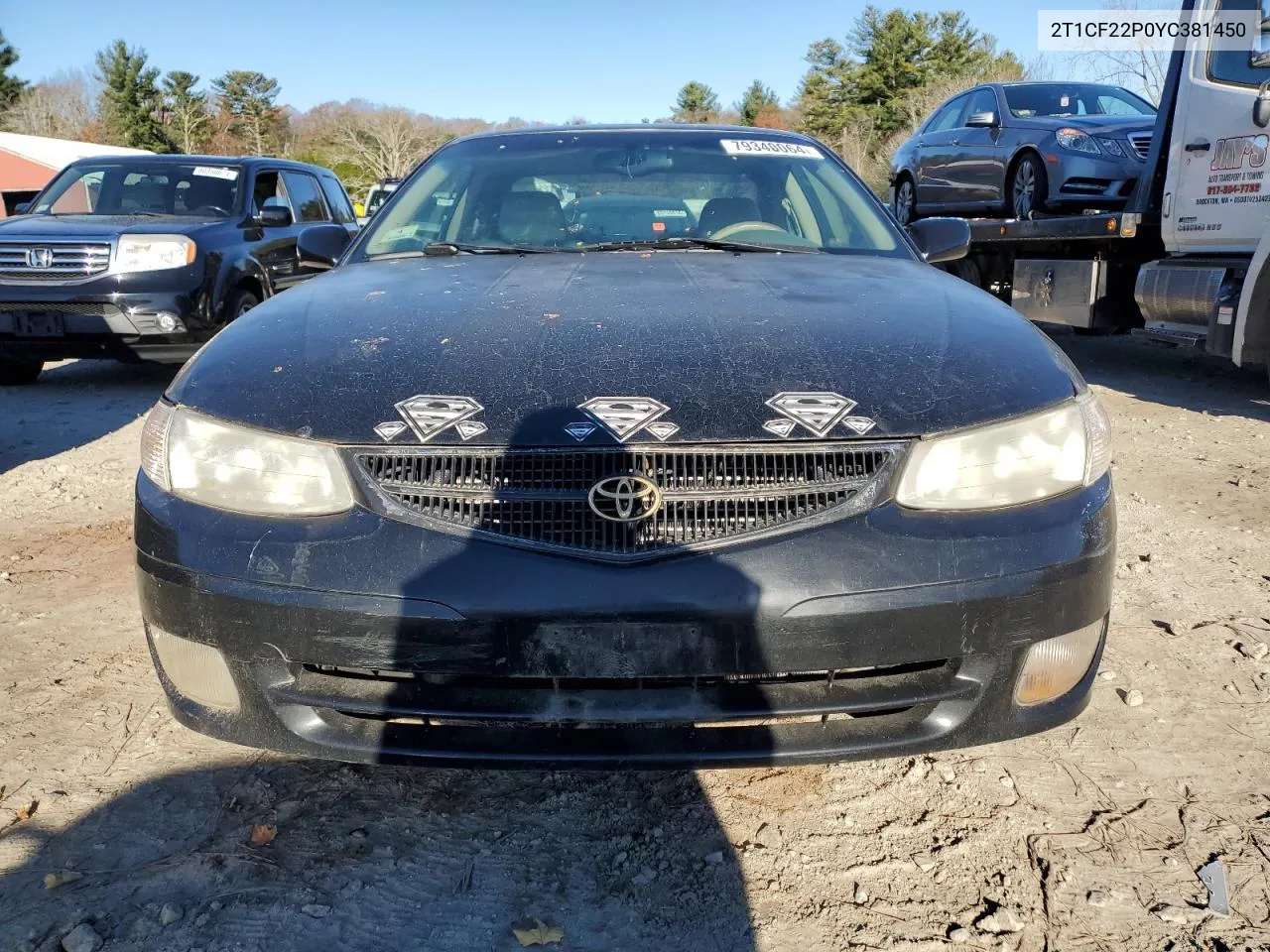 2000 Toyota Camry Solara Se VIN: 2T1CF22P0YC381450 Lot: 79340064