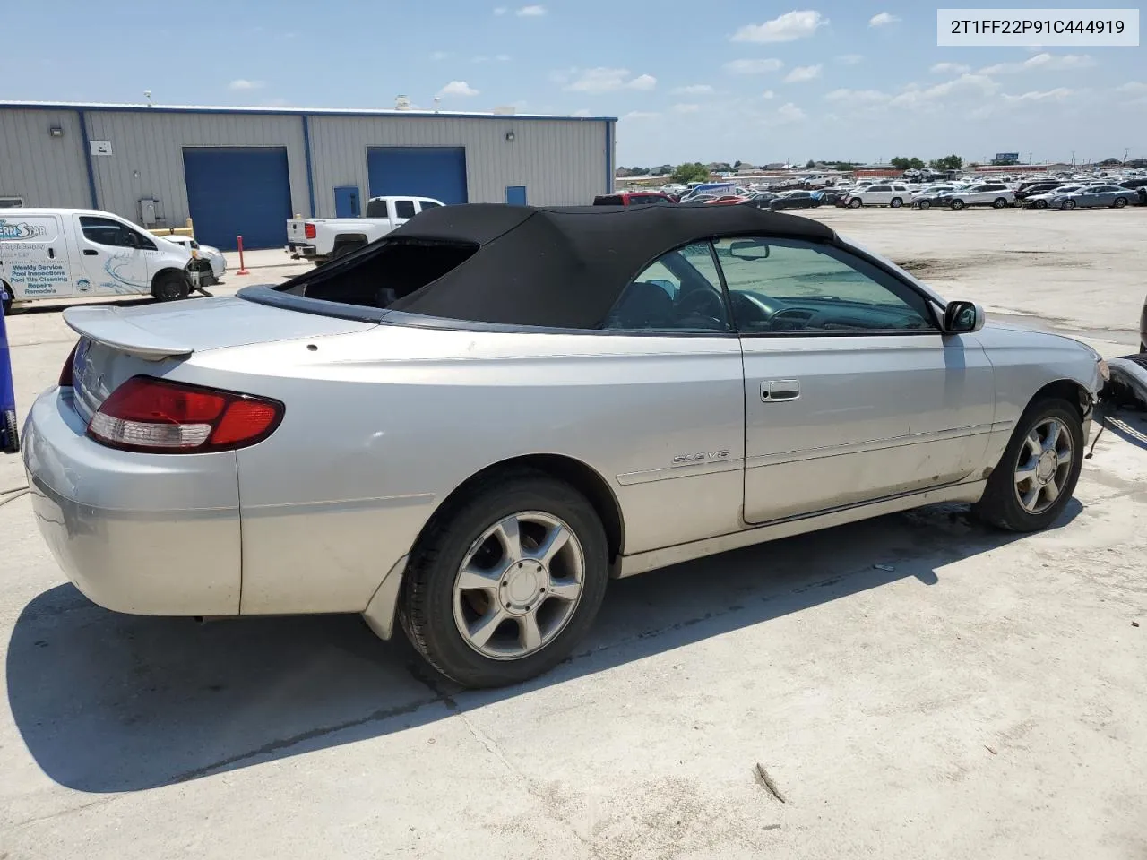 2001 Toyota Camry Solara Se VIN: 2T1FF22P91C444919 Lot: 62947124