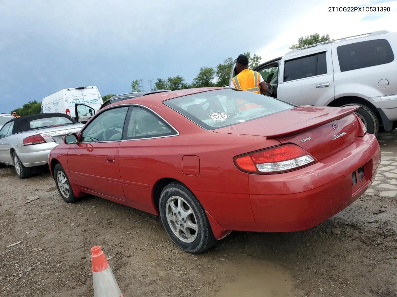 2001 Toyota Camry Solara Se VIN: 2T1CG22PX1C531390 Lot: 70049014