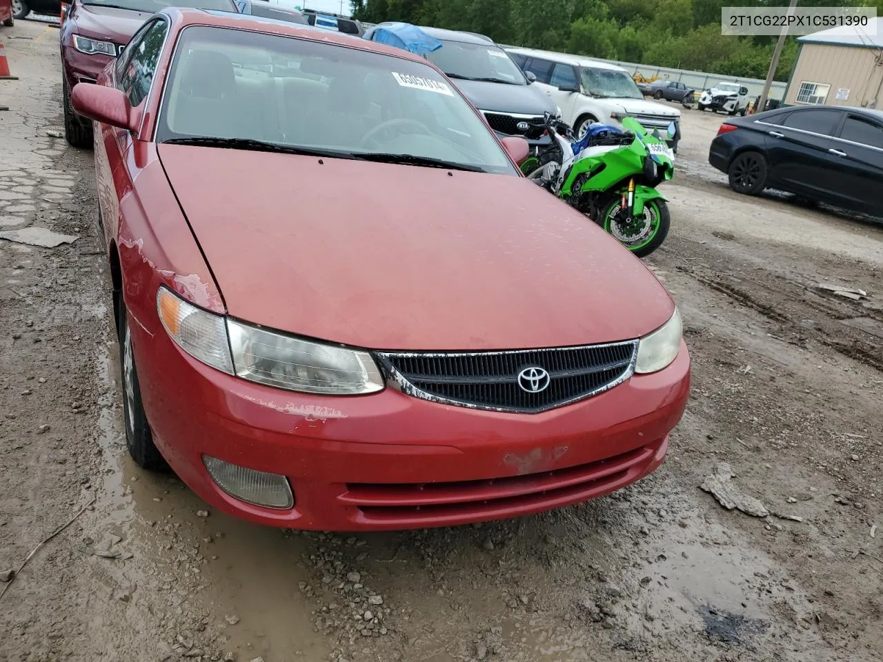 2001 Toyota Camry Solara Se VIN: 2T1CG22PX1C531390 Lot: 70049014