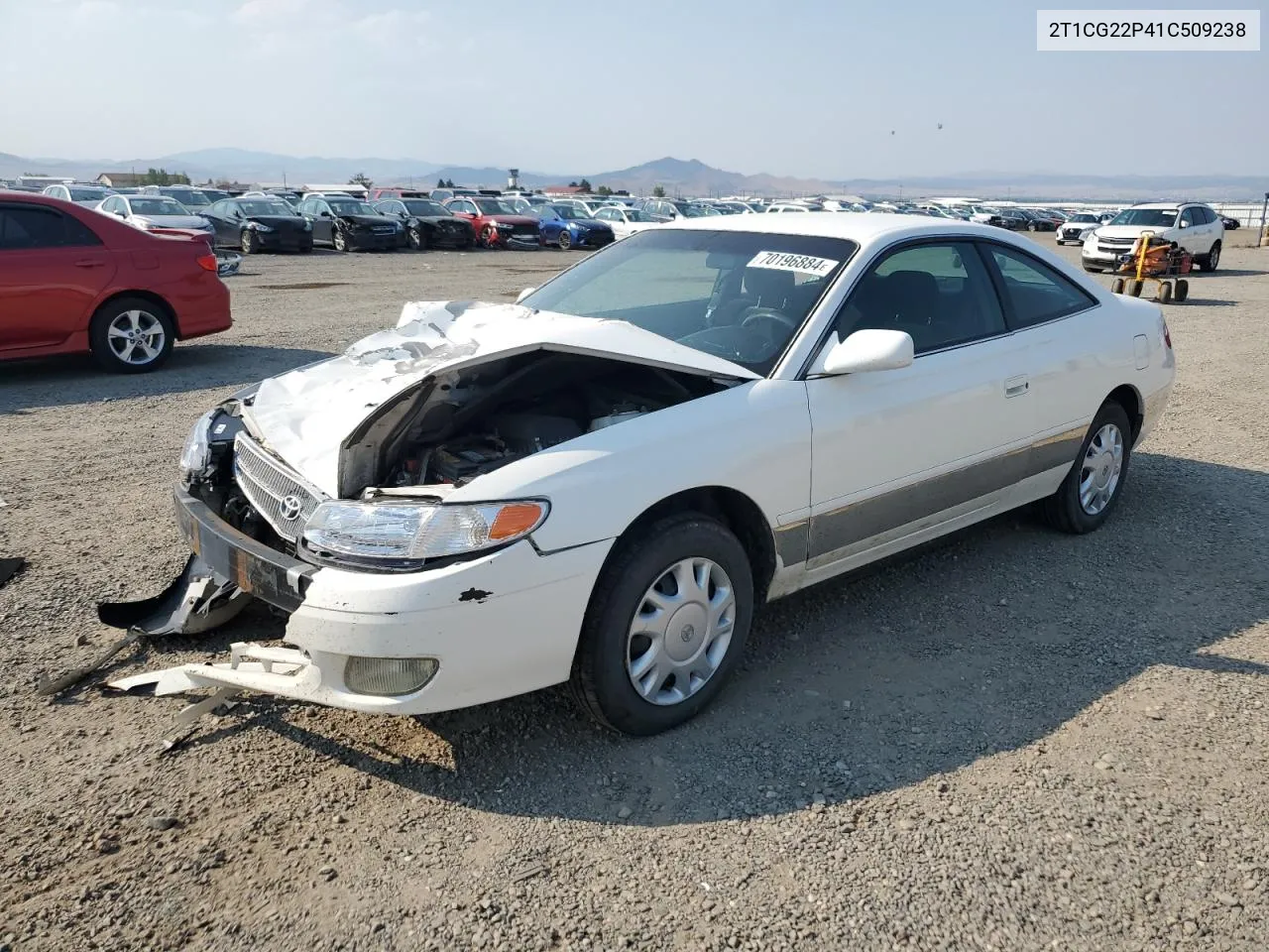 2001 Toyota Camry Solara Se VIN: 2T1CG22P41C509238 Lot: 70196884