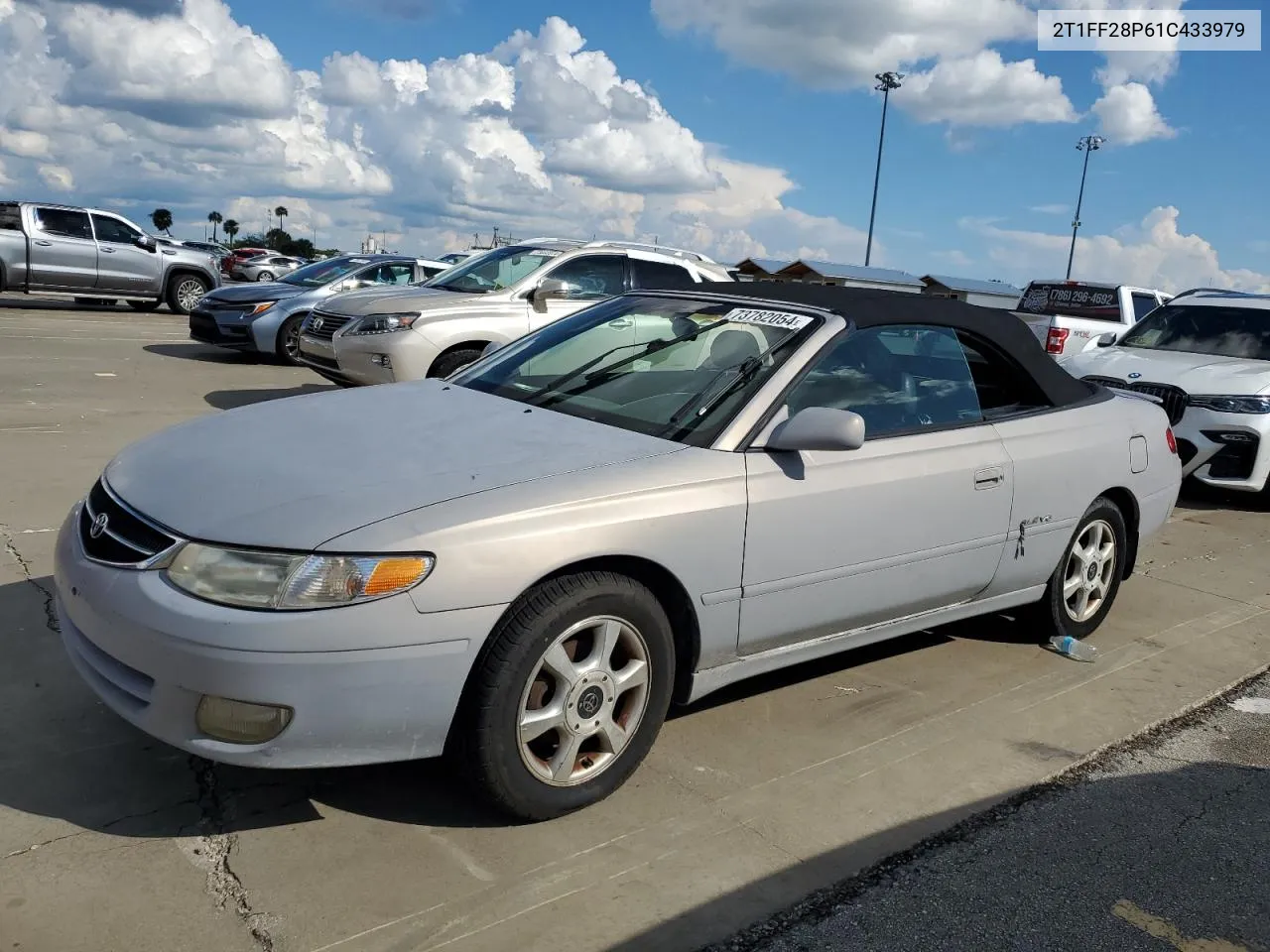 2001 Toyota Camry Solara Se VIN: 2T1FF28P61C433979 Lot: 73782054