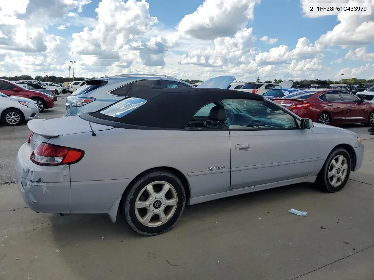 2001 Toyota Camry Solara Se VIN: 2T1FF28P61C433979 Lot: 73782054