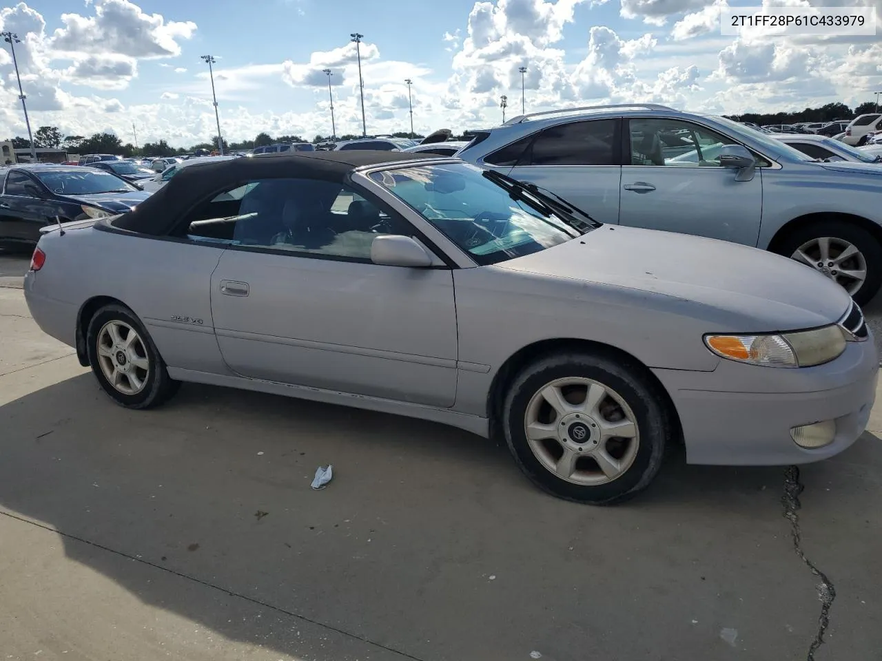 2001 Toyota Camry Solara Se VIN: 2T1FF28P61C433979 Lot: 73782054