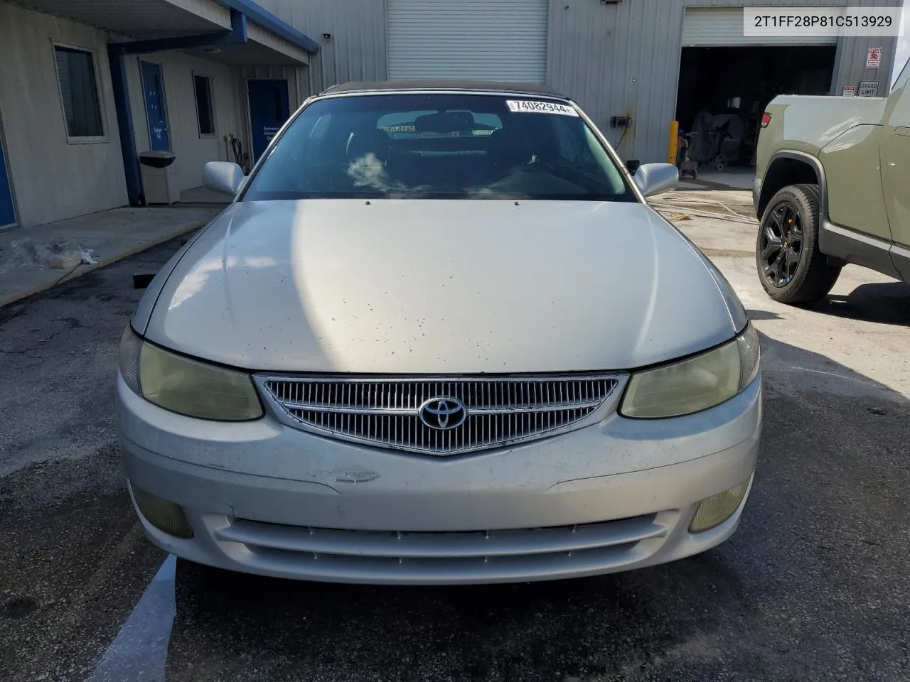 2001 Toyota Camry Solara Se VIN: 2T1FF28P81C513929 Lot: 74082944