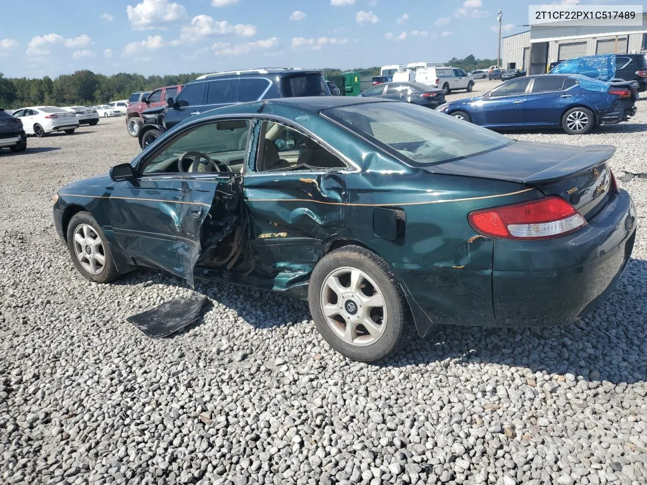 2001 Toyota Camry Solara Se VIN: 2T1CF22PX1C517489 Lot: 74572334