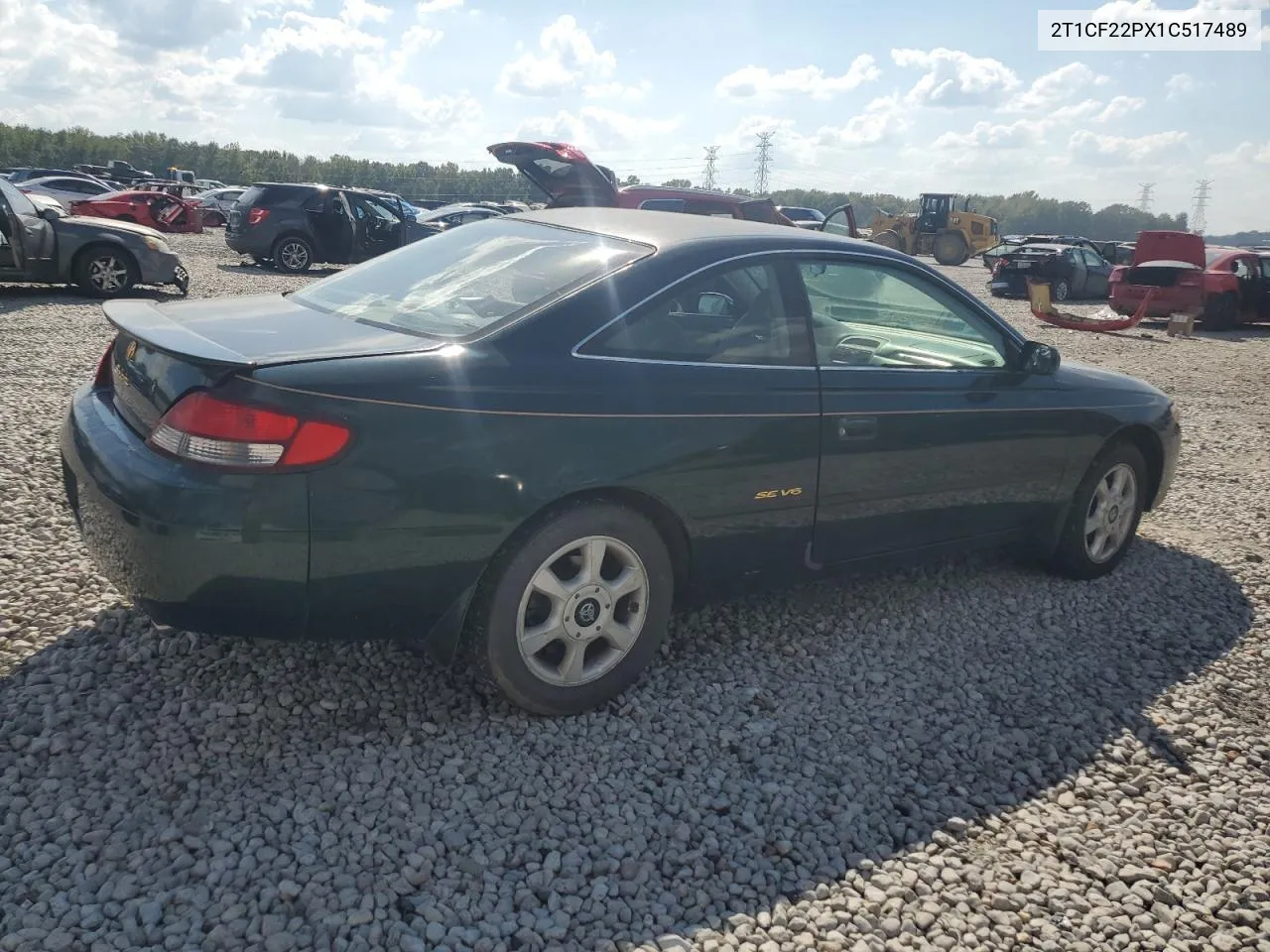 2001 Toyota Camry Solara Se VIN: 2T1CF22PX1C517489 Lot: 74572334