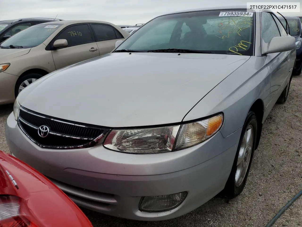 2001 Toyota Camry Solara Se VIN: 2T1CF22PX1C471517 Lot: 75935934