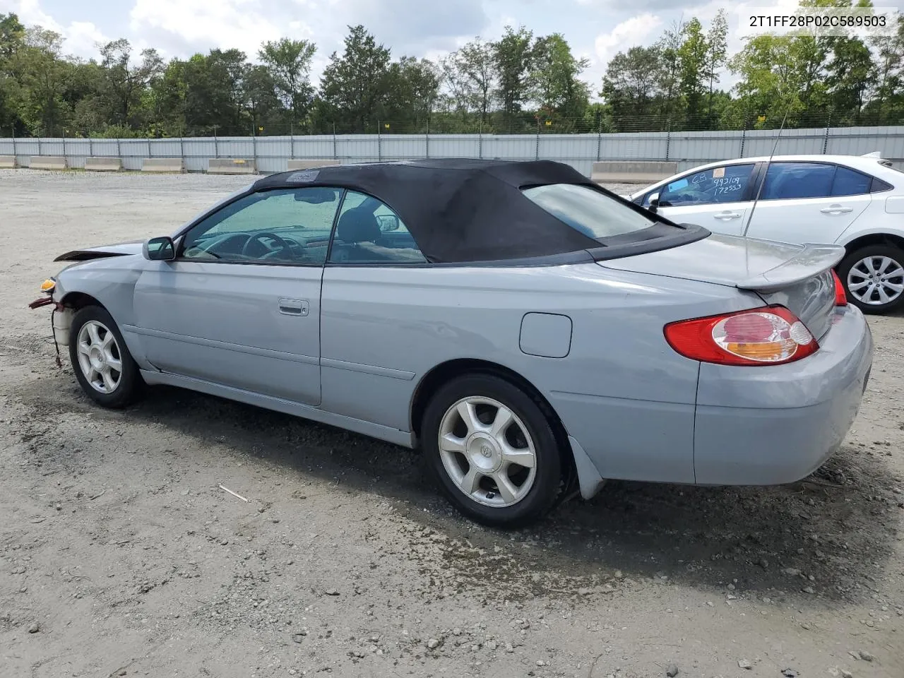 2002 Toyota Camry Solara Se VIN: 2T1FF28P02C589503 Lot: 63686544